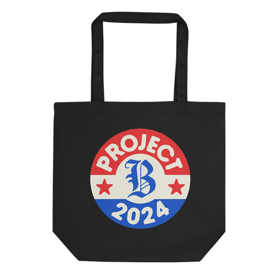 Campaign Black Tote